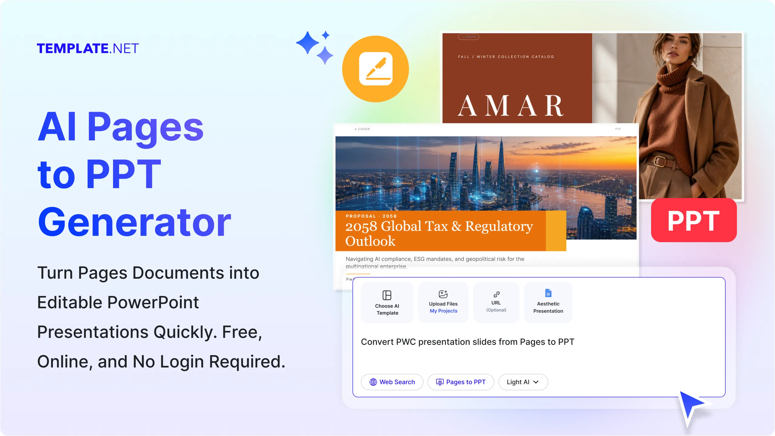 Free AI Pages to PPT Generator | Convert Apple Pages to PowerPoint Online